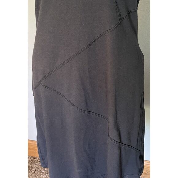 Title Nine Sundress Sz S Shelf Bra Black Racerback Tennis Pickleball Athletic - Picture 3 of 14